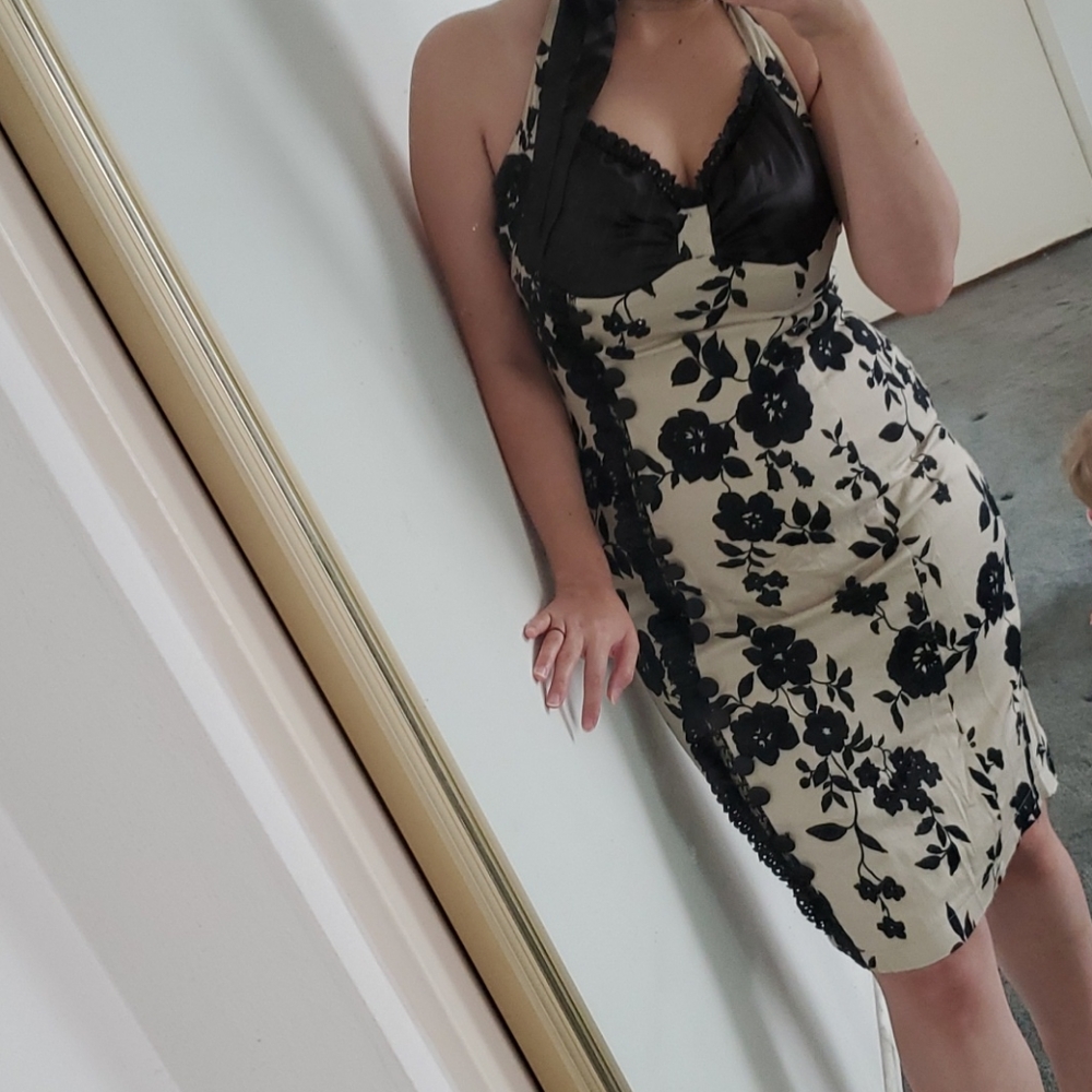 Living Dead Souls Halter Gothic Large dress